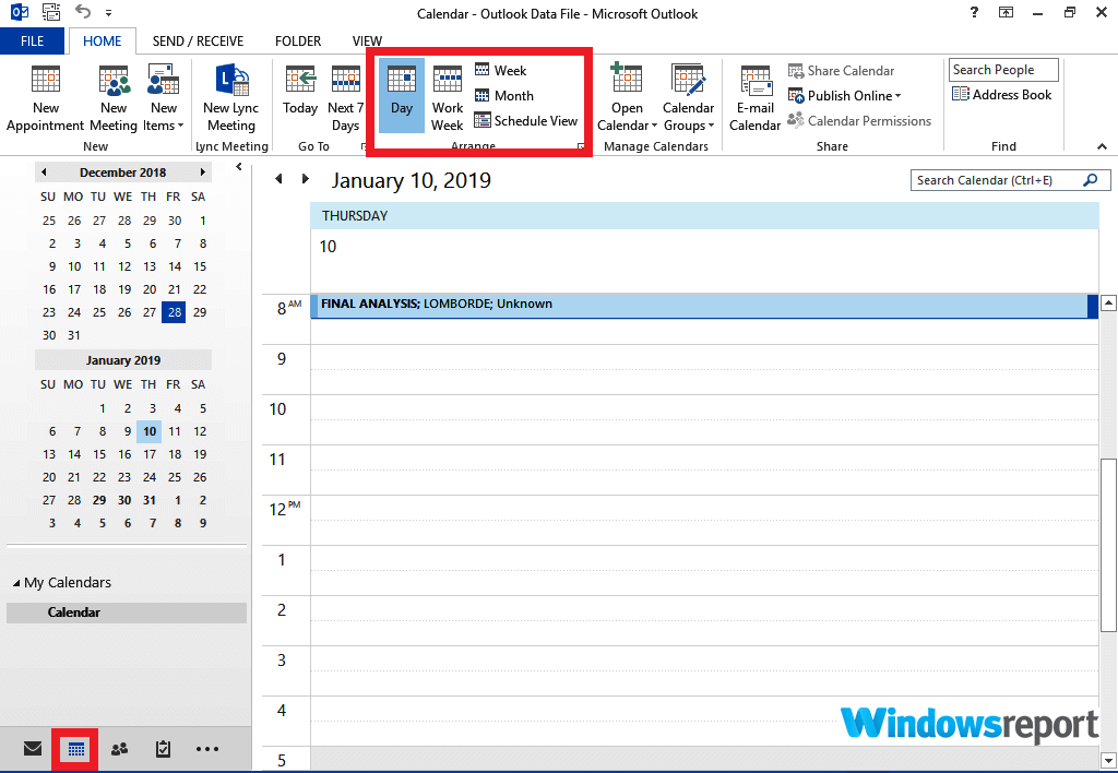 transferring calender from outlook for mac to calender
